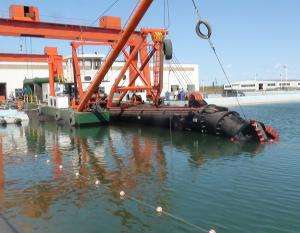Quality 450mm Suction Pipe Small Cutter Suction Sand Dredger Ship For River Sand Dredging wholesale