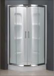 Acrylic shower back wall for shower enclosure