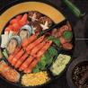 Buy cheap seafood Shrimp Pot Flaming House Restaurant & Bar Shrimp Pots For Sale from wholesalers