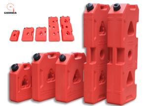 Quality Red Color Plastic Fuel Tanks For Cars , Anti Rust 3 Gallon Portable Fuel Tank wholesale