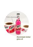 PVC Transparent Waterproof Drink Bottle Labels Water Bottle Label Sticker Custom