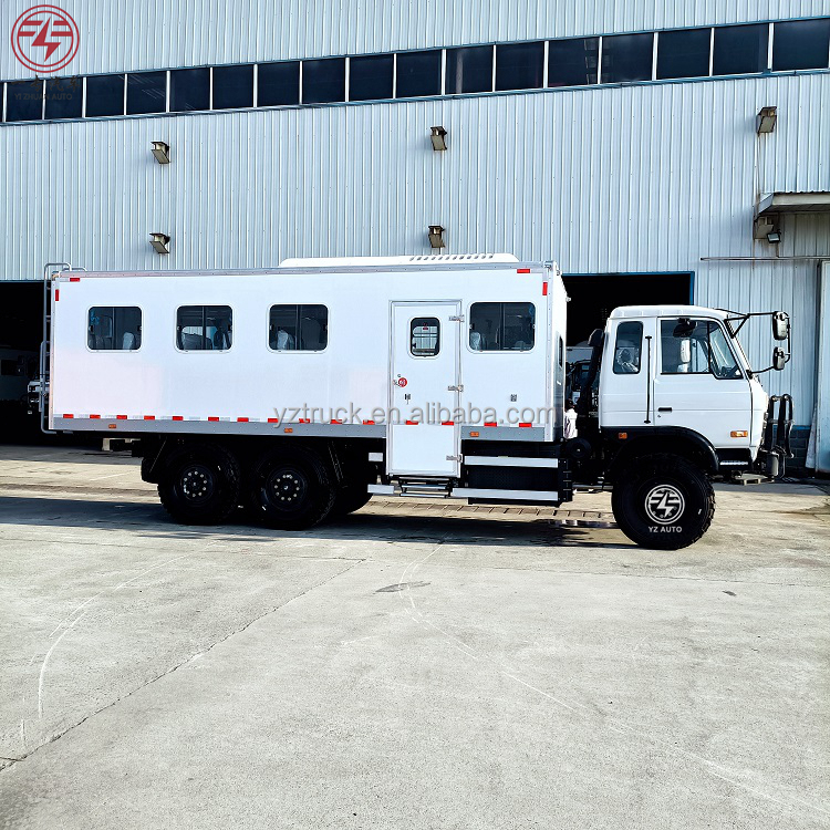 4x4 6x6 AWD Off-road Bus with C u m m i n s Diesel Engine and 12.50 R20 Tires Design