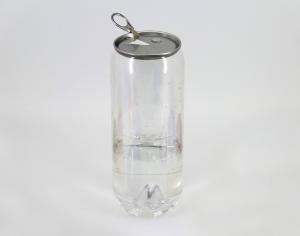 Quality Round Plastic PET Canned Carbonated drink / Beverage Cans 120mm height wholesale