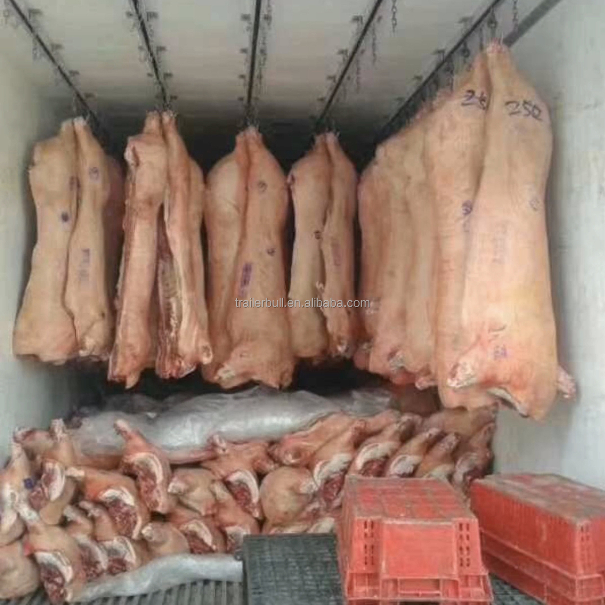 Isuzu And Hino Truck Body Parts For Fresh Hog Transportation