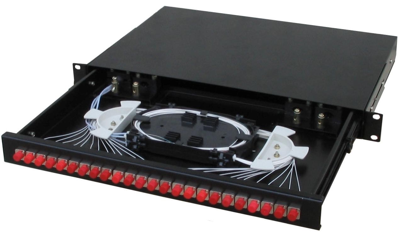 Drawer Type Fiber Optic Distribution Box GPX-4830 19' Standard Rack Design