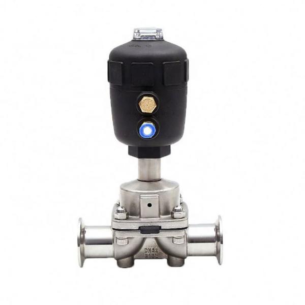 Sanitary Stainless Steel 304 316L Pneumatic Clamp Diaphragm Valve ISO9001