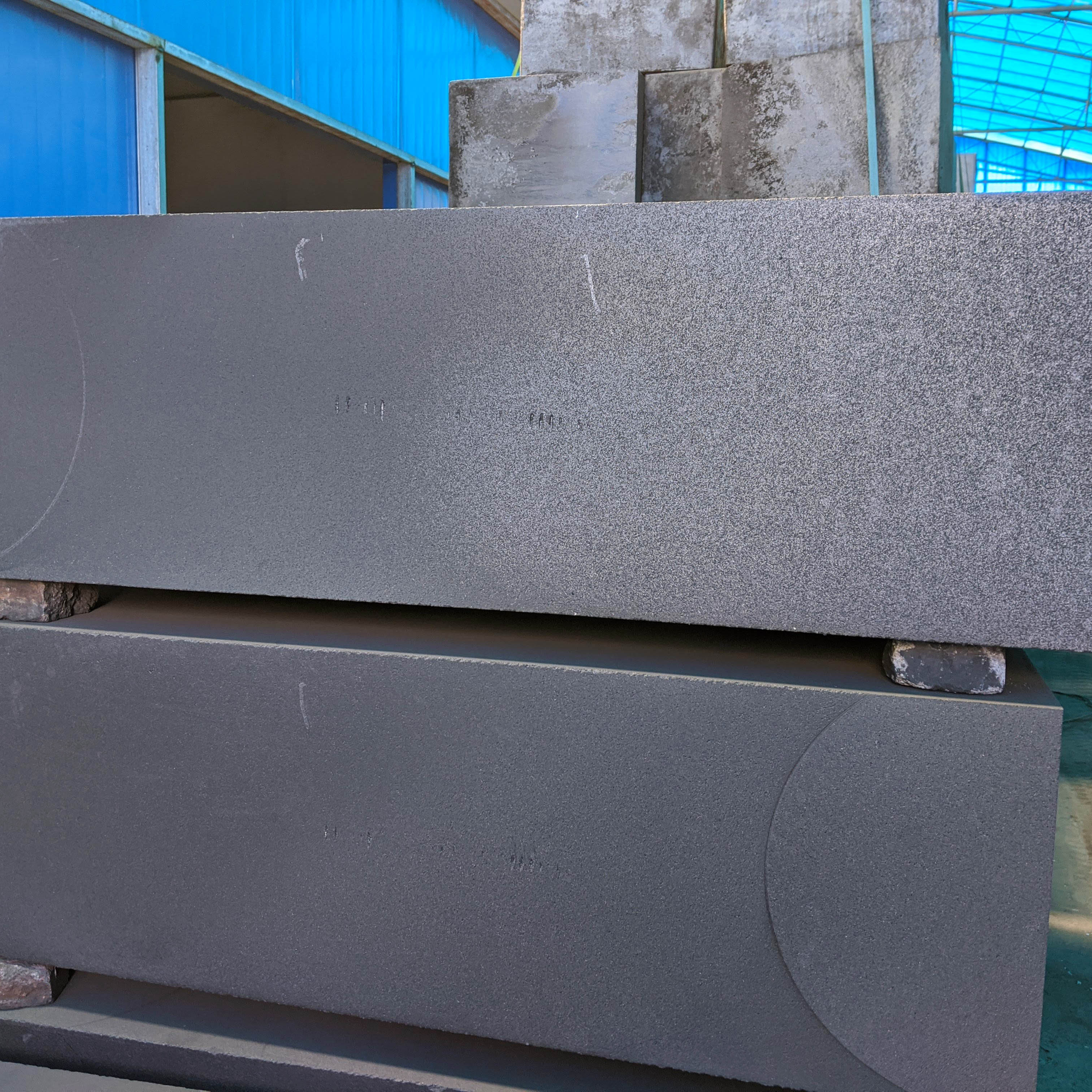 Isostatic graphite block used for EDM electric discharge machining
