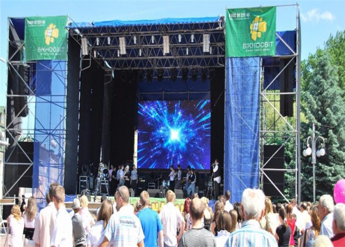 Ultra Bright Concert P3.91 LED Display Outdoor Led Display Board IP65 Cabinet Protection