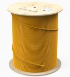 Yellow Fiber Optic Cable 14 Core tight buffer or loose tube indoor cable GJFJV
