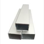 Square Aluminum Tube Profiles Wooden Grain T351 For Outdoor