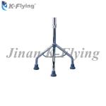 3 Point Base Metal Medical Rehabilitation Equipment Adjustable Walking Sticks