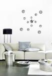 Numbers Vinyl Designer Wall Sticker Clocks 10A057