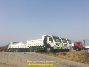 Quality Heavy Duty Tipper Trucks 336 Hp Double Axle Dump Truck Manual 18m3 - 22m3 wholesale