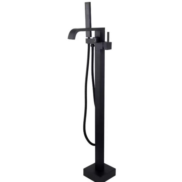 Sustainable Freestanding Bathtub Accessories Chrome Finish SS Faucet For