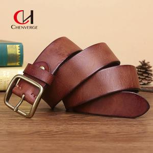 Quality 130CM Business Leather Belt Standard Size Top Layer Cowhide Men'S Belt wholesale