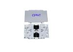 SGS ABS 12FO Fiber Splice Cassette 12 Slots For FTTH Boxes