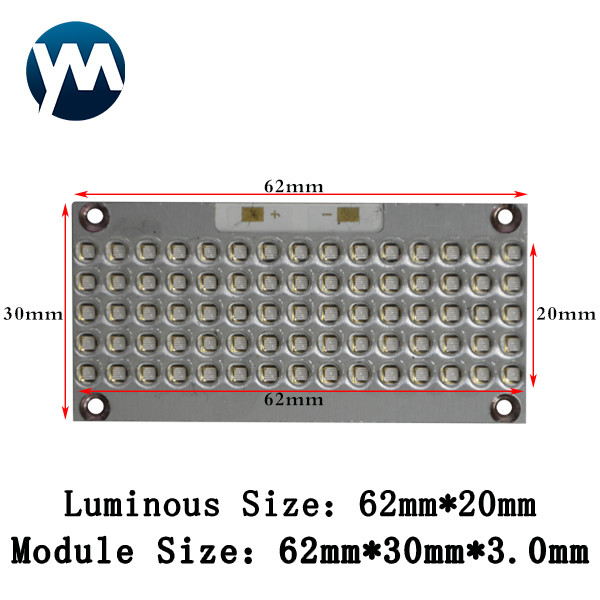 COB UV LED Module 200W High Power COB Module Quartz Lens UV LED Curing Lamp
