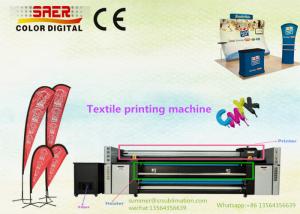 Quality Dual CMYK Textile Printing System With High DPI Print Head wholesale