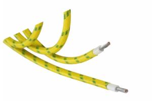 Quality 250C Rated Temperature Fiberglass Insulated Copper Wire Cable UL3252 Multi Colored wholesale
