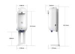 ABS 1100ml Touchless Soap Dispenser with thermometer LIEN L5 Plus