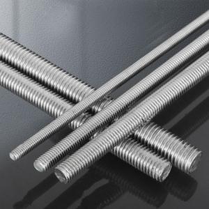 Quality Industrial Carbon Steel Thread Rods Length 1m - 3m Customized Full Threaded Rod wholesale