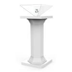 360 View Angle 3D Holographic Display HS MP4 AVI WMV JPEG Video Format