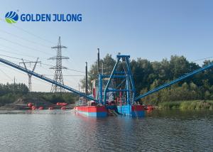 Quality Customized Full Hydraulic Sand Dredger Julong Dredger JLCSD400 wholesale
