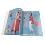 Fashion A4 Magazine Printing Services / Perfect Bound Brochure Printing