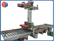 Quality Single Column Coordinate Low Level Palletizer 7KW Power Automatically Change wholesale
