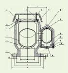 Stainless Steel High Temperature Ball Valves Double Canister For Air Release