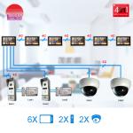 Morningtech FHD 1080P Video Door Phone with record Max support32G SD card