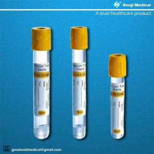 Quality Transparent Disposable Vacuum Blood Collection Tube CE Certification wholesale