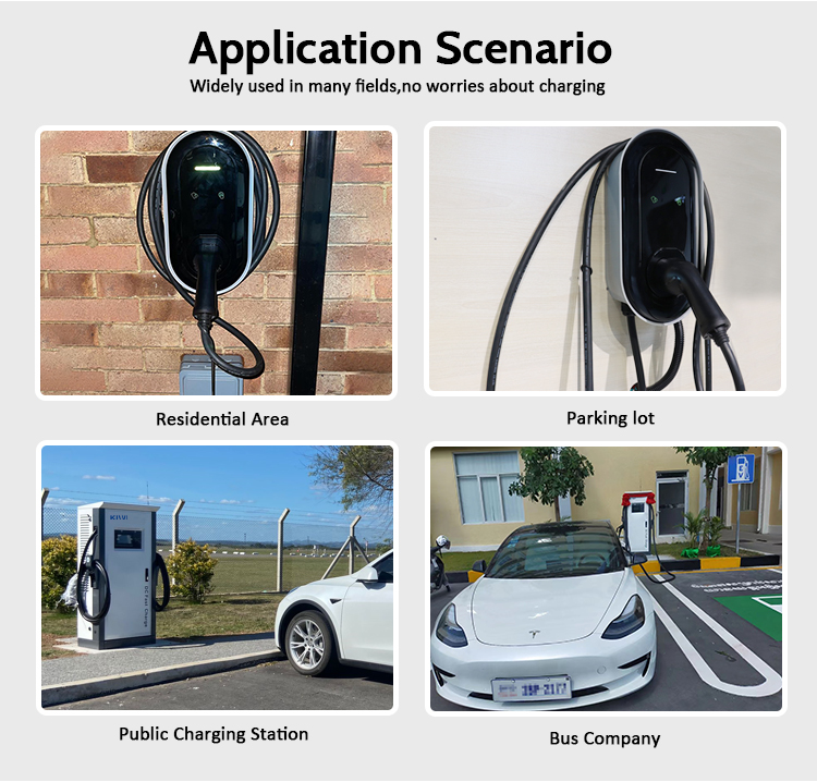 OCPP 1.6J/1.5J Evolution EV Charging Upgrade Outdoor Charging Pile for VW Electric Bus