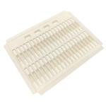 Natural White Sugarcane Bagasse Packaging , Chocolate Biodegradable Paper Tray