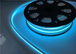 Quality IP67 12V / 24V Blue LED Strip Lights , 2.5CM Cut Silicone Flexible Neon Rope Light wholesale