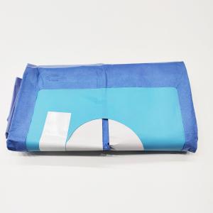 Quality EO Sterilized Hip U Drape Surgical Hip Drape With Pouch Customized wholesale