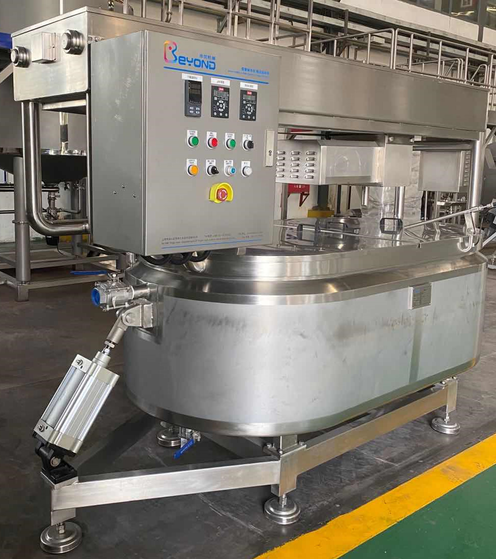Fresh Milk 1000L Mozzarella Cheese Making Equipment