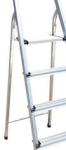 Lightweight Aluminum Step Ladder 5 Steps 150kg / 330lb Load Capacity