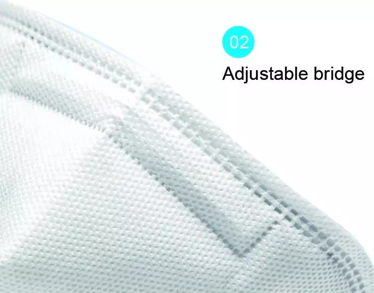 Anti Pollution KN95 Face Mask Outdoor Cycling Use Foldable 3D Design