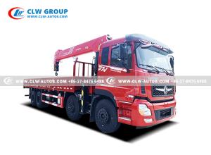 Quality Dongfeng 16 Ton Truck Mounted Crane with Straight Boom Hydraulic Loaders wholesale