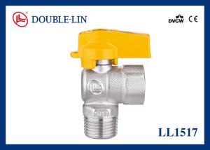 Quality Aluminium Handle Male x Female Brass Gas Ball Valve wholesale