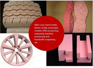 Quality Wood Substitute 75mm Thick Polyurethane Model Board High Pressure Resistance wholesale