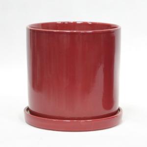 Quality Customized Glossy Terracotta Ceramic Planters For Optimal Water Drainage wholesale