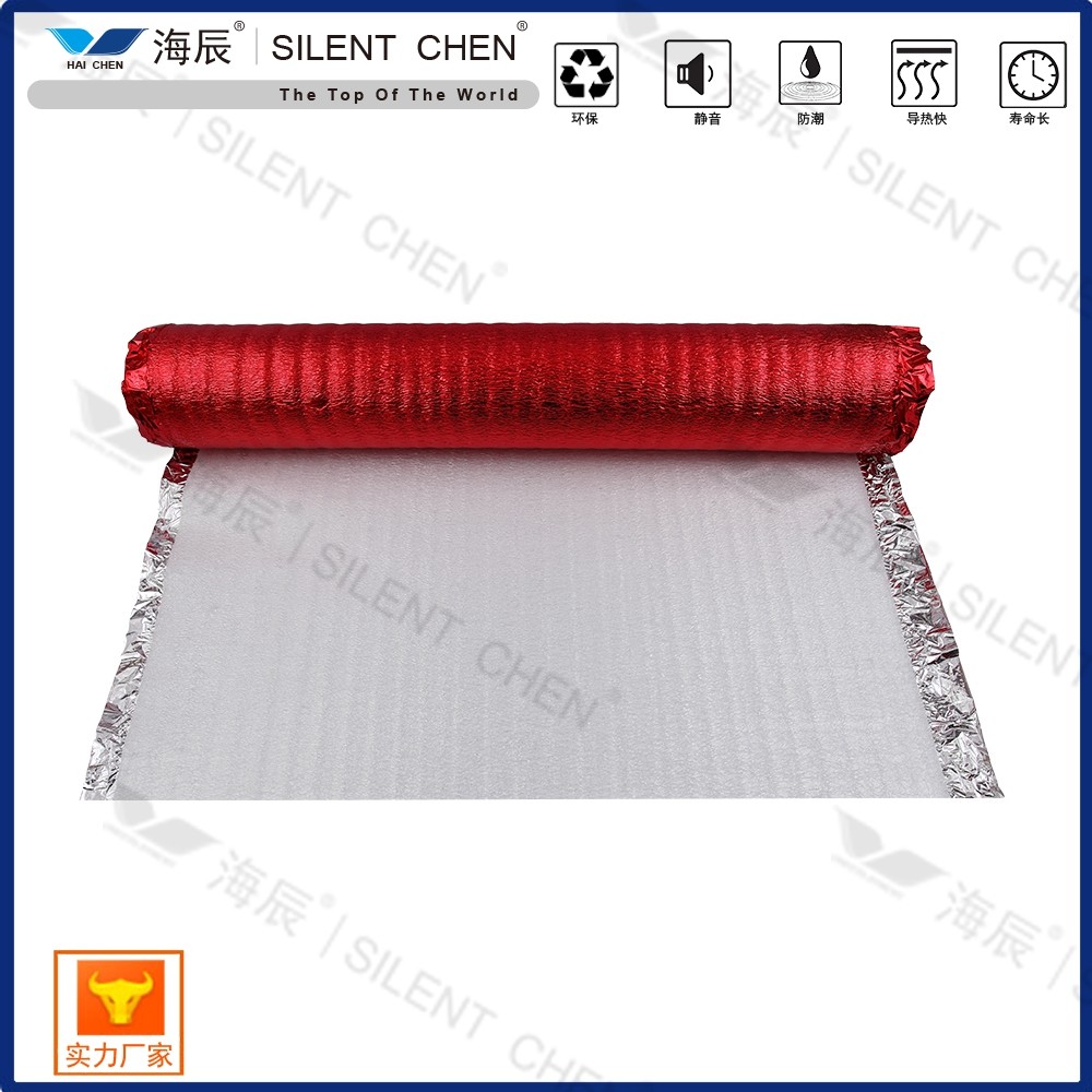 2mm EPE Foam Underlay With Aluminum Film For Laminate Flooring