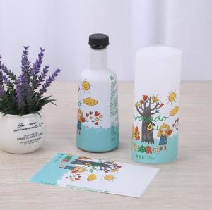 Quality 30-70 Microns Eco Friendly Plastic Packaging PET Shrink Sleeve Labels For Bottles wholesale