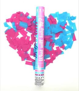 Quality 18&quot; Eco-friendly Gender Reveal Cannon Biodegradable Flameproof For Baby Shower Party Supplies wholesale