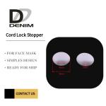 European Standard 9mm Drawstring Plastic Fasteners Environmentally Friendly