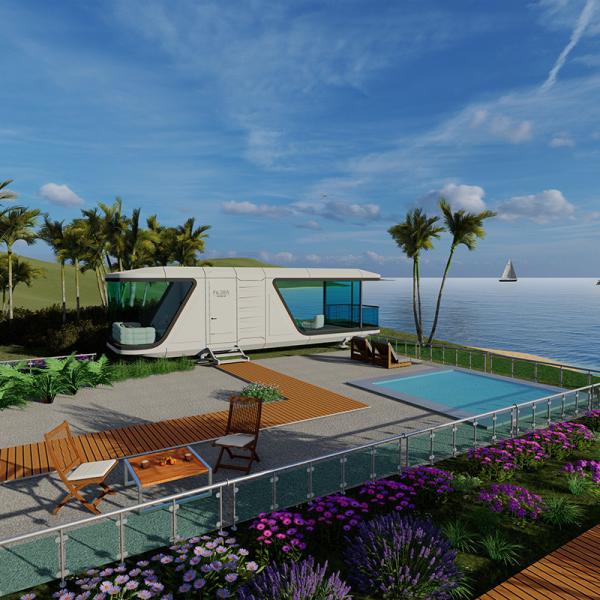 2025 New Space Cabin House Detachable Prefabricated Space Cabin B7 Cabin With