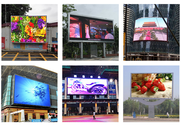 Outdoor p3 LED display Full Color Billboard Display Public Place Bulletin Board