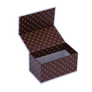 Quality Kraft Gloss Magnetic Box Packaging Matte Cream Jar Embossing Square Makeup Box wholesale